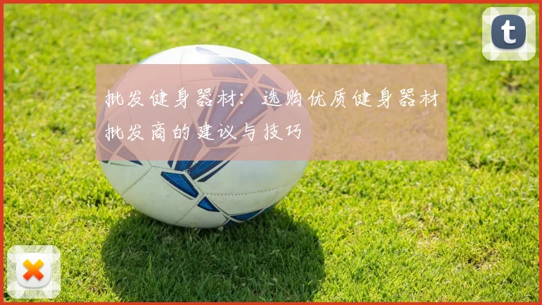 批发健身器材：选购优质健身器材批发商的建议与技巧